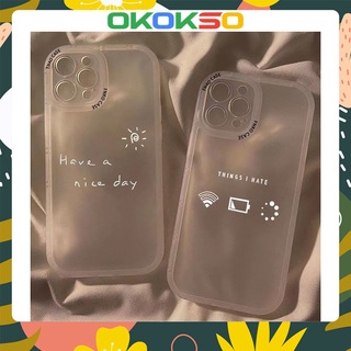 เหมาะสำหรับ OPPO Reno7pro เคสโทรศัพท์มือถือ reno6/7z/5 ใหม่ฝ้าไร้สายภาษาอังกฤษโทรศัพท์มือถือเคสนิ่มแบบคู่รุ่น 4Z 5G/A72/A53/A9 2020/A5S/A31/F11/R17/Findx5/A15