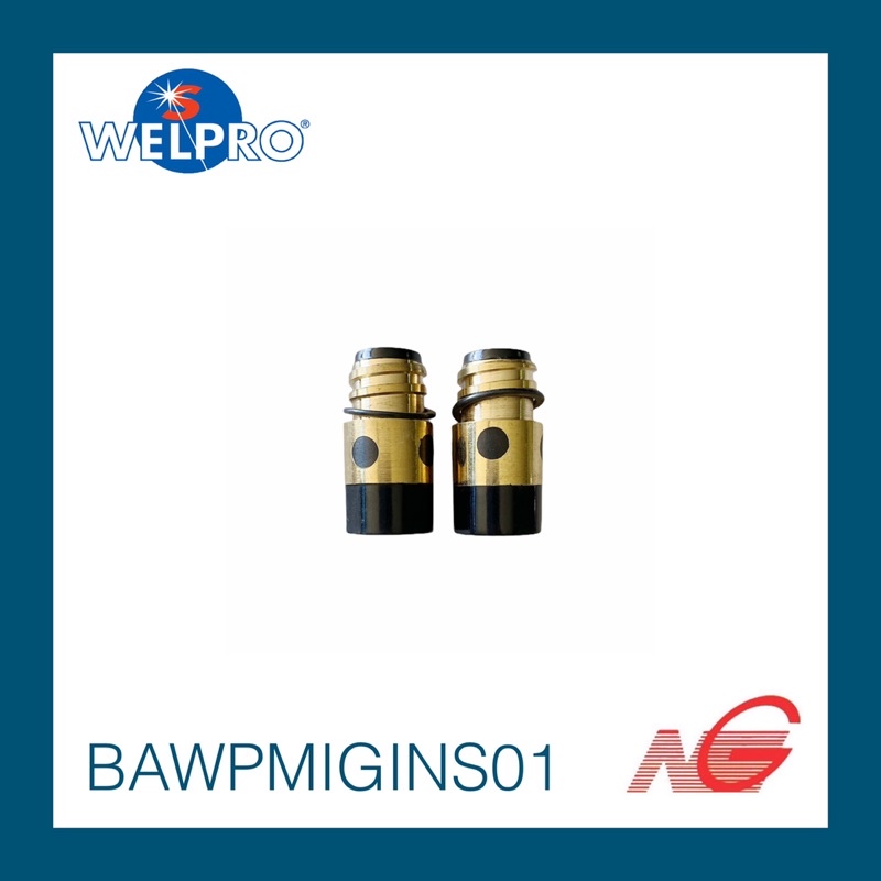 อุปกรณ์ WELPRO INSULATOR MIG250Y รหัสสินค้า BAWPMIGINS01 2ชิ้น/ชุด