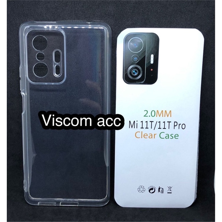 Xiaomi Mi 11T Clear Silicone / Xiaomi Mi 11T Pro Clear Case Mi11T