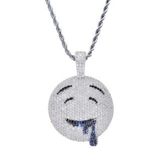 MR GOLD NL EMOJI DROOLING PENDANT