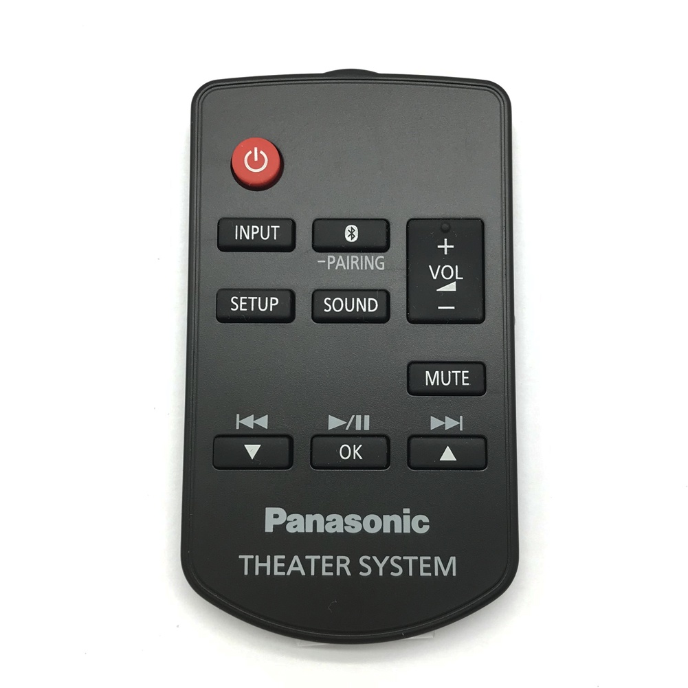 รีโมท ชุดโฮมเธียเตอร์ Panasonic รุ่น SC-HTB600 Home Theater Sound Bar Remote Control อะไหล่เบอร์ N2Q