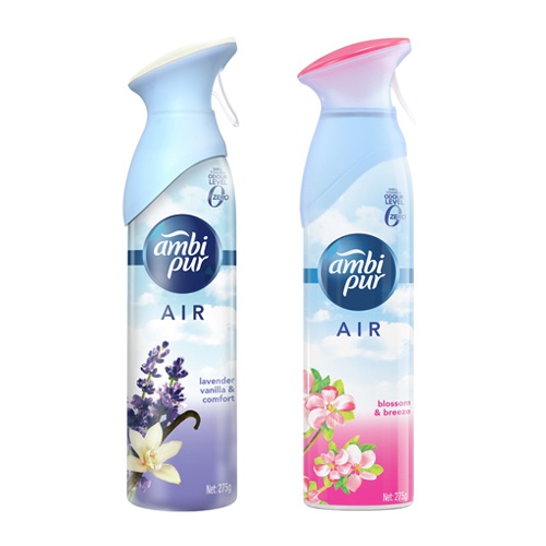 Ambi Pur แอมบิเพอร์ สเปรย์ปรับอากาศ แอร์ เอ็ฟเฟ็กส์ 275 g. (เลือกกลิ่นได้)