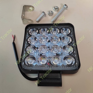 ไฟสปอร์ตไลท์ LED ใช้ได้ทั้ง 12โวล์ - 24โวล์ ไฟส่องสว่าง รถไถ รถแทรกเตอร์ รถเกี่ยวข้าว ทุกรุ่น /คูโบต้า ยันม่าร์ ฟอร์ด นิวฮอนแลนด์ จอร์นเดียร์ Kubota Yanmar Ford New Holland