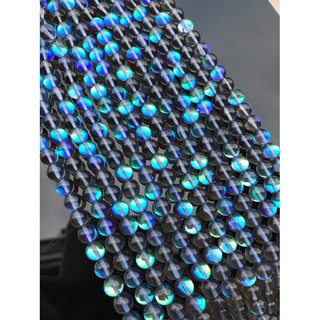 Glossy synthetic Flash Stone Ball semi-finished Wholesale DIY bracelet necklace