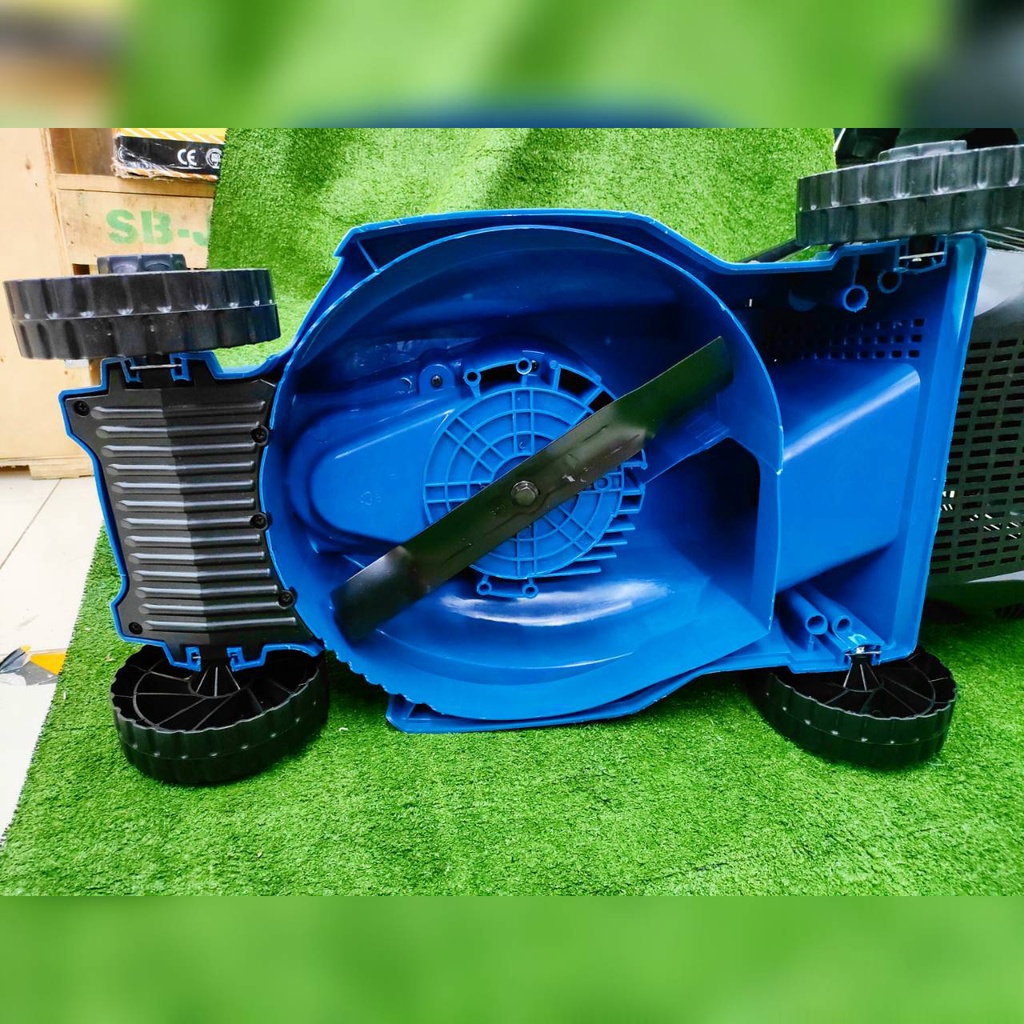 HYUNDAI รถเข็นตัดหญ้าไฟฟ้า รุ่น HD-HLM-1100F ( 1100วัตต์ / สายไฟยาว 15เมตร / ปรับได้ 3 ระดับ) เครื่องตัดหญ้า - รูปที่ 3