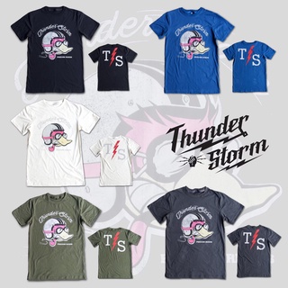 1 แถม 1 เสื้อยืดไลฟ์สไตล์สุดคูล Duck Thunderstorm  เสื้อยืดไลฟ์สไตล์สุดคูล