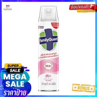 สเปรย์ดับกลิ่นฆ่าเชื้อ FAMILY GUARD 280 มล. FRESH FLORALDISINFECTANT SPRAY FAMILY GUARD 280ML FRESH FLORAL