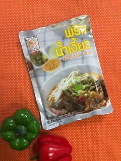 เซ็ตคู่ขายดี น้ำพริกน้ำเงี้ยว ตราแม่น้อย 500 กรัม + ดอกงิ้วแห้ง 70 กรัม