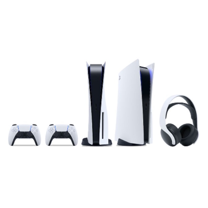 🔥(New)(Lot20 ประกันศูนย์ไทย) Playstation5 ใส่แผ่น + จอยขาว + หูฟังขาว (Lot ล่าสุด)