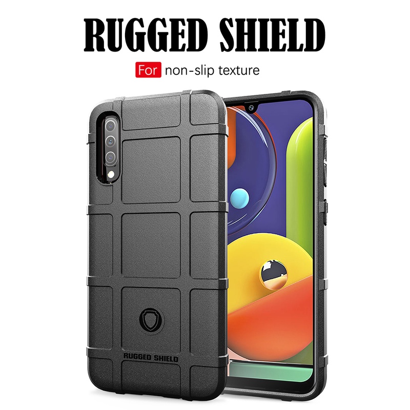 สําหรับ Samsung Galaxy A70 A50 A50S A30S Hybrid กันกระแทกโล่เกราะนุ่มป้องกันกรณีฝาครอบ - รูปที่ 2