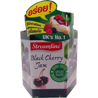 Streamline Black Cherry Jam 400g สตรีมไลน์แยมแบล็คเชอร์รี่ 400 กรัม