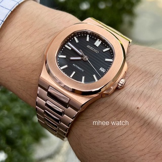 Seiko Mod Rosegold Nautilus Model Very exclusive Best Quality