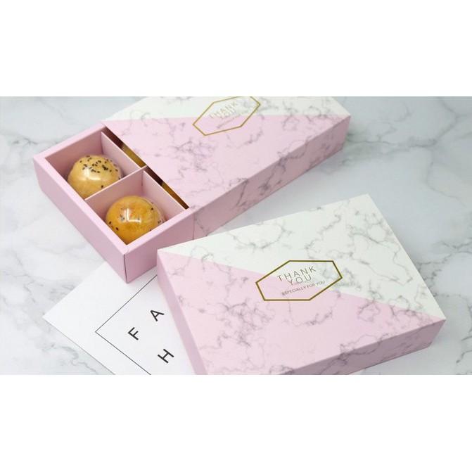 กล่องขนม6ช่อง กล่องขนมไหว้พระจันทร์ กล่องของขวัญ(MOON46)