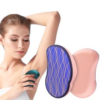 Portable Painless Physical Hair Removal Epilator Mini Washable Hair Eraser for Arm Back