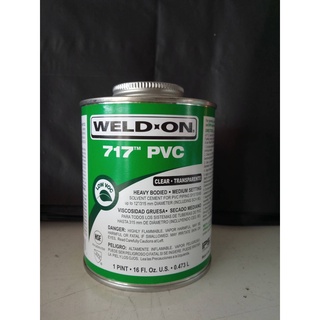 Weld-on 717 ใส กาว UPVC กาวทาท่อ