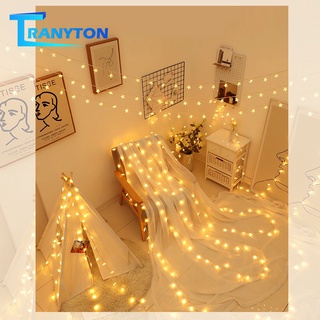 สายไฟ Led รูปดาว 6 เมตร 10 เมตร 80 Leds สําหรับตกแต่งต้นคริสต์มาสงานแต่งงานฮาโลวีน