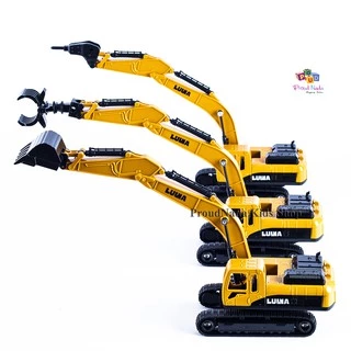 ProudNada Toys ของเล่นเด็ก โมเดล รถแม็คโคร TRUCK SET ENGINEERING NO.1709-1711