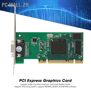 [PC Mall.zr] Pci การ์ดกราฟิก Pcb วิดีโอ สําหรับ Ati Rage Xl 8Mb Sdram Vga เดสก์ท็อป