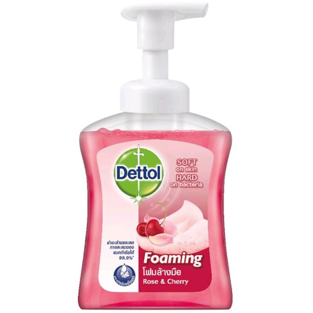[Gift] เดทตอล เมจิกโฟมล้างมือ กลิ่น โรสแอนด์เชอร์รี่ 250 มล. 1 ขวด สินค้าเพื่อสมนาคุณ สั่งซื้อคู่กับสินค้าหลักเท่านั้น