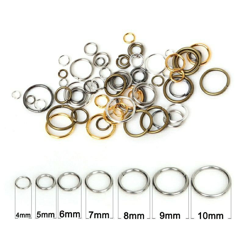 ห่วงกระโดด 3-10มิล(10 บาท 50 ชิ้น) ส่งจากไทย