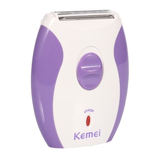 Kemei เครื่องกําจัดขนไฟฟ้า แบบชาร์จไฟได้ สําหรับผู้หญิง KM-280R