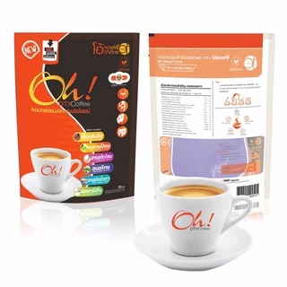 กาแฟปรุงสําเร็จชนิดผงเพือสุขภาพ กาแฟ โอ้คอฟฟี่ ดีทีเอ็กซ์ Oh Coffee DTX (1 ถุง/20ซอง) 92515