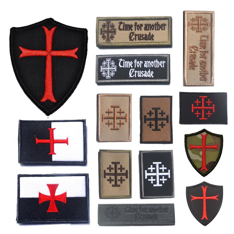 แผ่นป้ายแทมพาร์ด ลายทหารอัศวิน Patch ARMY EMBROIDERED สําหรับติดกระเป๋าเป้สะพายหลัง แจ็กเก็ต
