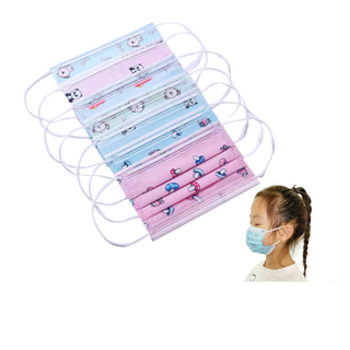 โปรโมชั่น : หน้ากากของเด็ก Face Mask กันฝุ่น 3 ชั้น 1กล่อง 50ชิ้น