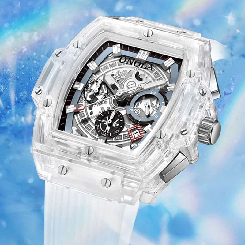 นาฬิกา Richard แท้อย่างเป็นทางการสำหรับผู้ชายแบรนด์ Top Ten Miller นาฬิกาผู้ชายยี่ห้อ Mechanical สำห