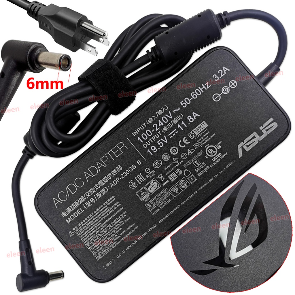 New 11.8A 230W Laptop notebook AC Adapter charger For Asus Rog Zephyrus GX701GX GL703GS GX501GI GL50