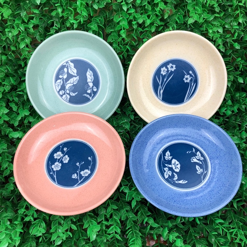 Đĩa bánh (sản phẩm mới) thương hiệu Tachikichi kích thước 5.5” giá 65฿/1 cái #sứ Nhật cũ