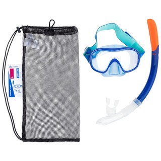 หน้ากากดำน้ำ ชุดหน้ากากดำน้ำและท่อหายใจสำหรับผู้ใหญ่ รุ่น SUBEA Adult’s Diving Snorkelling Mask And Snorkel Kit SNK 520