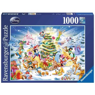 จิ๊กซอว์ Ravensburger - Disney Christmas Eve 1000 piece  (ของแท้  มีสินค้าพร้อมส่ง)