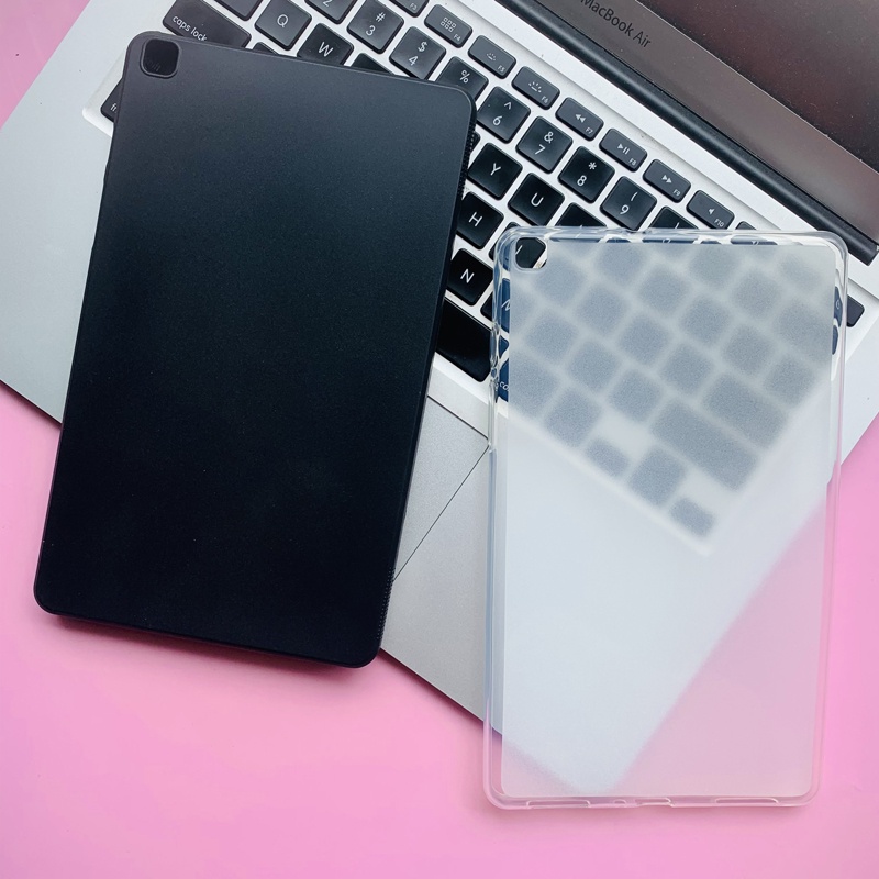 Samsung Galaxy Tab A 8.0 2019 SM-T290 T295 Casing เคสแท็บเล็ต Soft TPU Back Cover Shell Glass Film – โปรปัง