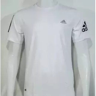 เสื้อแขนสั้น เสื้อกีฬา เสื้อออกกำลังกายAdidas sports fitness ขาว เสื้อออกกำลังกาย (ถ่ายจากสินค้าจริง)