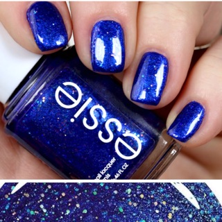 พร้อมส่ง Essie Tied &amp; blue น้ำเงินสดใส พร้อมกลิตเตอร์หลากสีและชิมเมอร์วิ้งวับ แท้ 💯%