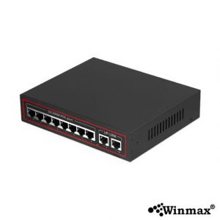 [สินค้าคุณภาพ] Winmax สวิทซ์ Network POE Switch 8 Port 10/100Mbps