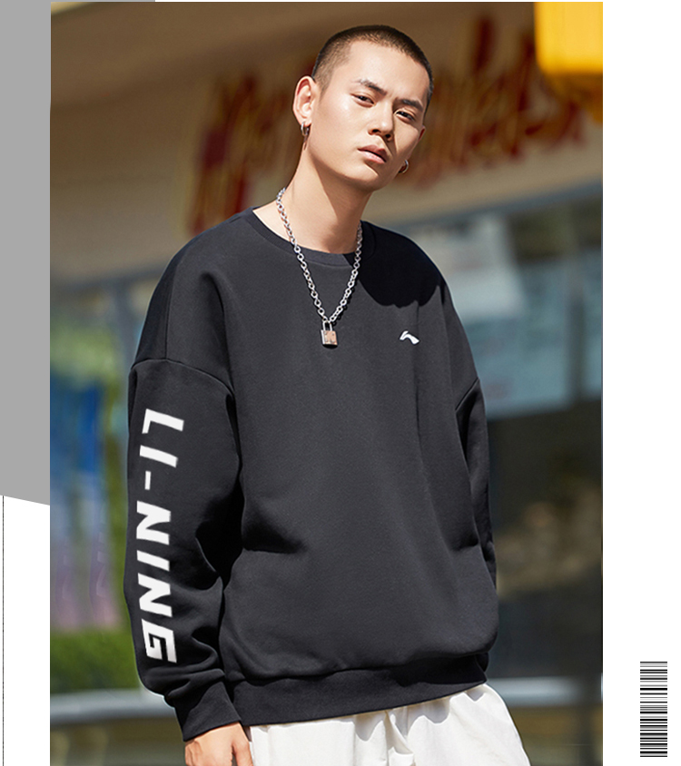 ชุดกีฬาLi Ning Sweater Men's Autumn Men's and Women's Knitted Couple ...