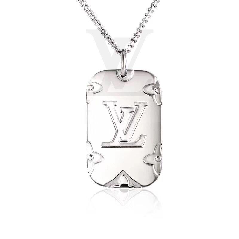ใหม่ ขายดี MONOGRAM สร้อยคอ จี้รูปล็อคเก็ต
