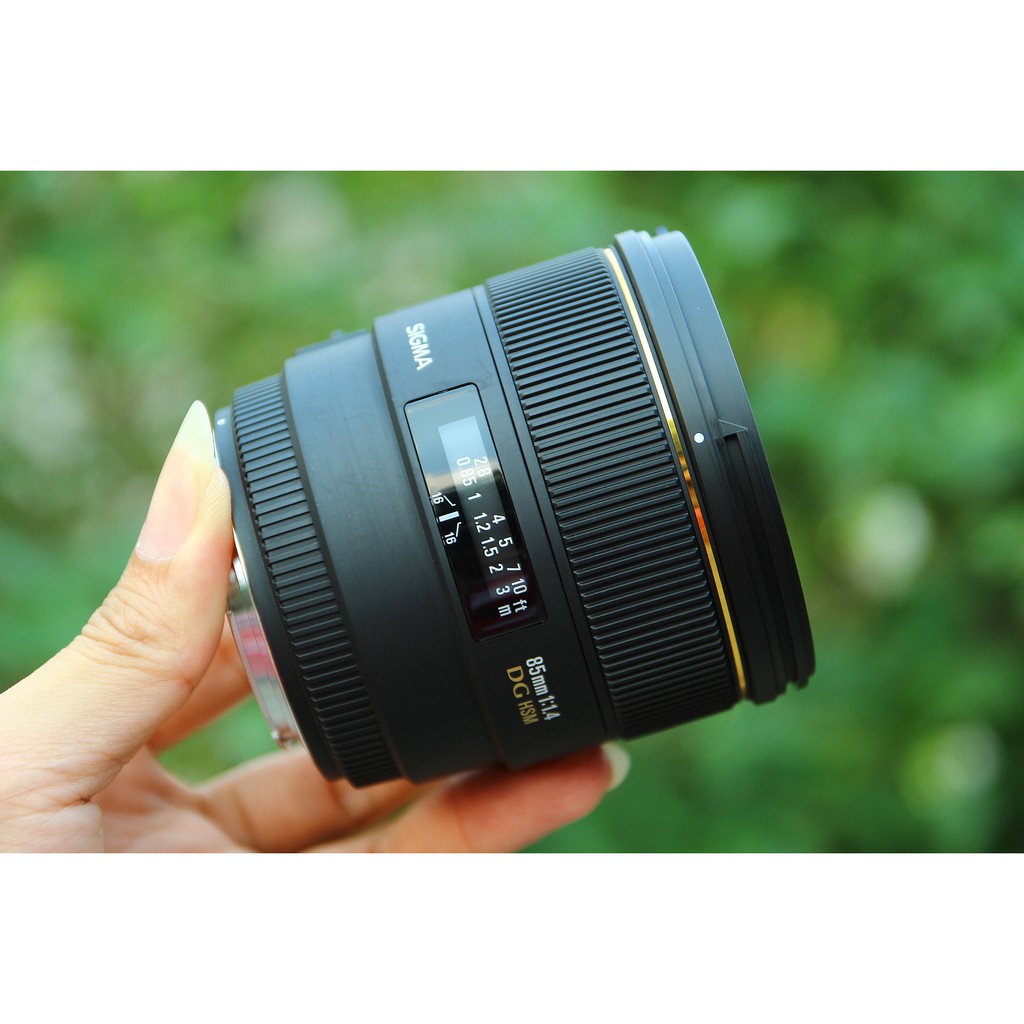 Lens SIGMA 85 mm. f1.4 EX DG HSM For Canon