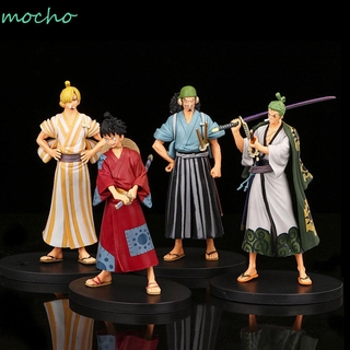 Mocho โมเดลฟิกเกอร์ Usopp Figurine Zoro Toy Luffy ขนาด 17ซม. ของเล่นสําหรับเด็ก