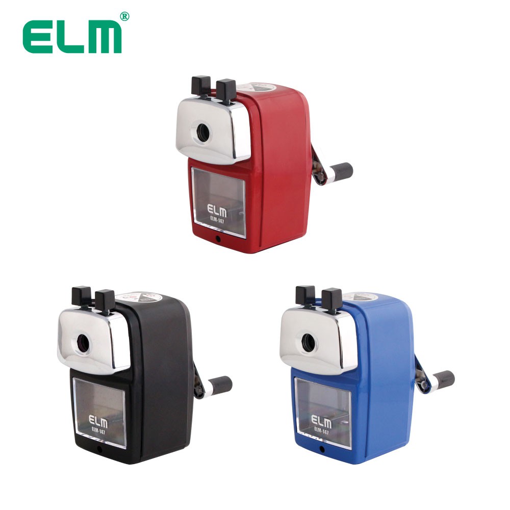 ELM (อีแอลเอ็ม) เครื่องเหลาดินสอ สามารถเหลาแท่งใหญ่ได้  รหัส ELM-147