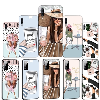 เคสโทรศัพท์มือถือแบบนิ่ม ลายเจ้าหญิง Vogue G196 สําหรับ Samsung Galaxy S21 S20 Fe Ultra Plus S10 Lite S10E S20+ S20Ultra S21+