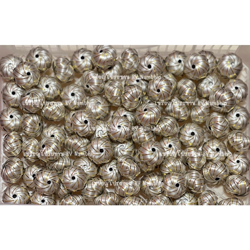 เหรียญโปรยทาน ลูกเปล่า ลูกส้ม ลูกกลม 50 ชิ้น 95บ. สีเงิน เหรียญโปรยทานงานบวช เหรียญโปรยทานพร้อมใช้งาน 📌พร้อมส่งค่ะ