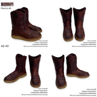 บูทคาวบอย EL Pueblito Boots หนังเเท้ งานเม็กซิโก