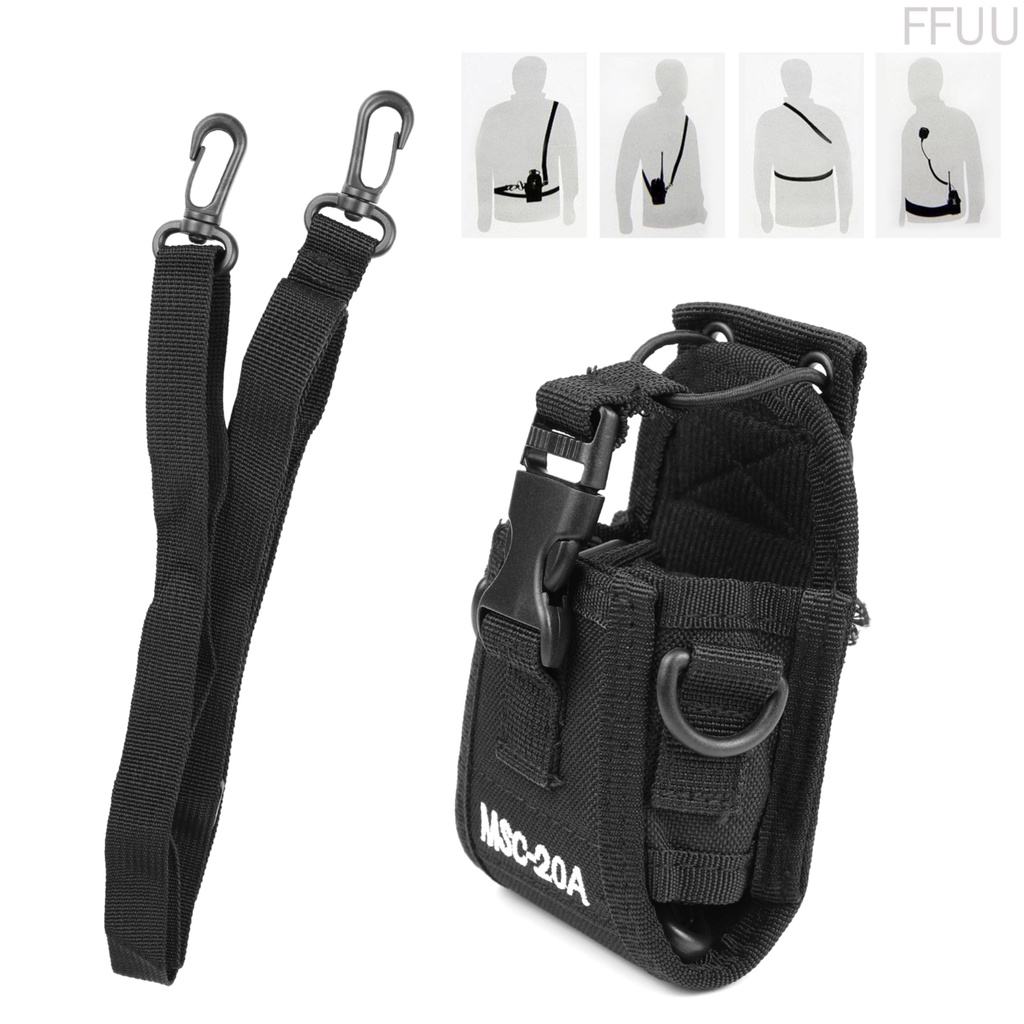 [Ff86] Msc-20A เคสวิทยุสื่อสารสําหรับ Gp328+ Wouxun Kg-Uv8D Cb วิทยุ Baofeng Uv-5R Uv-5Re Plus Uv-B5