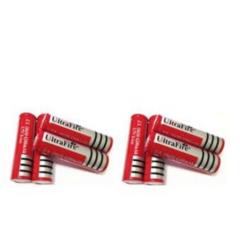 Di shop 8ก้อน UltraFire 9900 mAH 18650 Rechargeable lithium Li-ion Battery ถ่านชาร์จ ถ่านไฟฉาย แบตเต