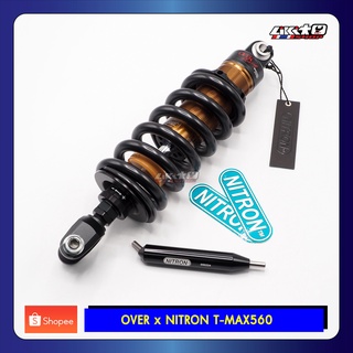 OVER X NITRON (make in japan) โช๊คหลัง YAMAHA TMAX 560-530