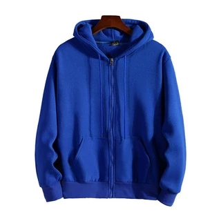 PannoFluxus เสื้อฮู้ดซิปแขนยาวสีทึบซึ่งผู้ชายและผู้หญิงสามารถสวมใส่ได้ในทุกฤดูกาล เรียบง่าย ทันสมัย ​​และหล่อเหลา