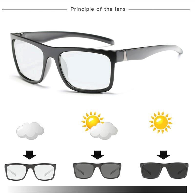 แว่นตากันแดดเลนส์ Polarized สำหรับผู้ชาย